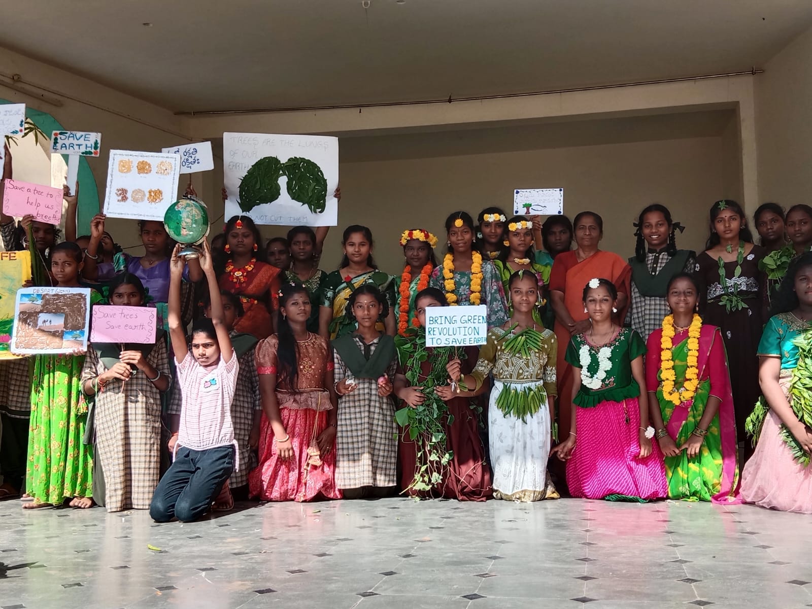 A Month's Journey- 'Peace with Creation' 2025 at St.Joseph's Telugu Medium School, Nellore